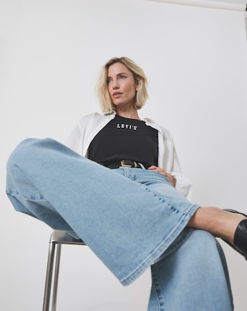 Levi's 318 Shaping Wide Leg Jeans