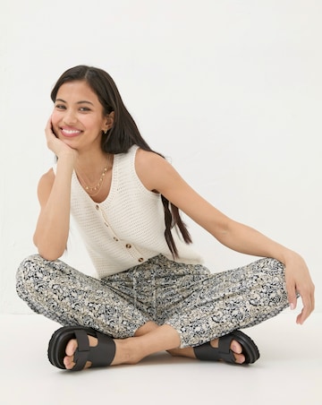 FatFace Lyme Inlay Floral Trousers