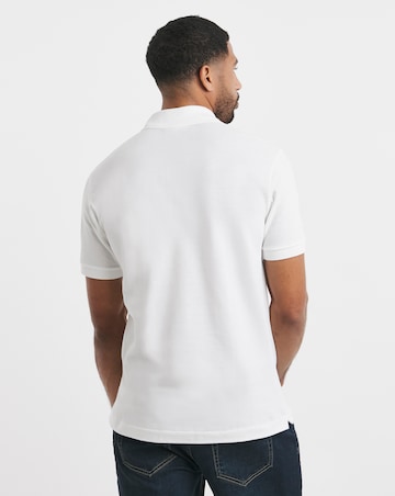 Lacoste Classic Short Sleeve Pique Polo - White