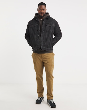 Borg Lined Denim Jacket