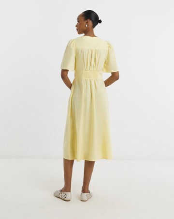 Jdy Nora Half Sleeve Woven Midi Dress