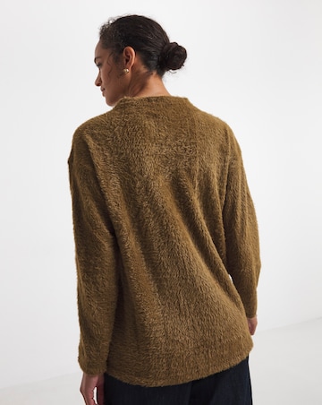 Brushed High Neck Soft Touch Top