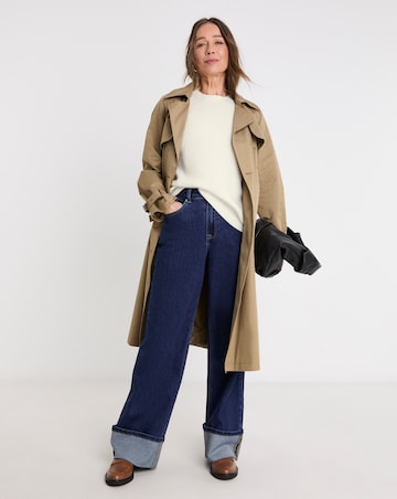 Ivory Short Sleeve Crew Neck Jumper