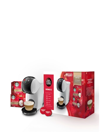 Nescafe Dolce Gusto Genio S with Starbucks Toffee Nut Bundle