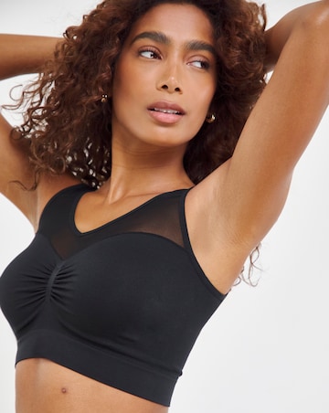 Pretty Secrets 2 Pack Sleep Tops Fits Up To DD -Black/White