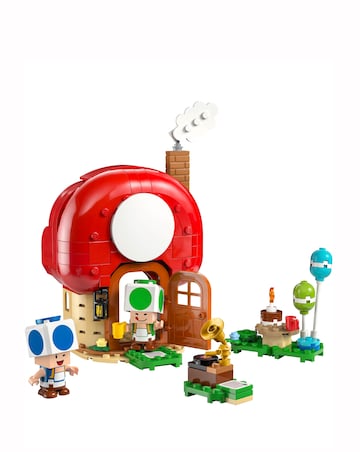 LEGO Super Mario Party at Toad's House Toy for Boys, Girls and Any Fans 72041