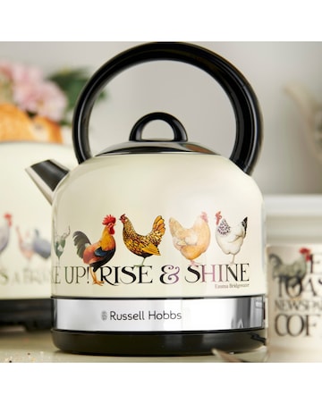 Emma Bridgewater 26270 Rise and Shine Stainless Steel Kettle