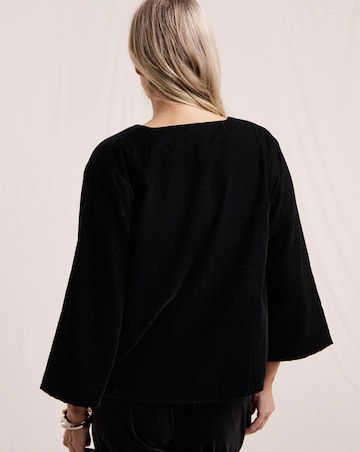 Julipa Embellished Velvet Party Jacket