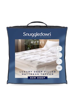 Snuggledown Luxury Deep Woven Mattress Topper 5 cm