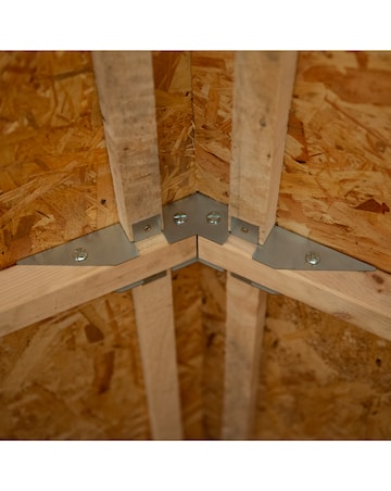 4LIFE Apex Shed 6x8 - Double Door - 2 Window (Home Delivery)