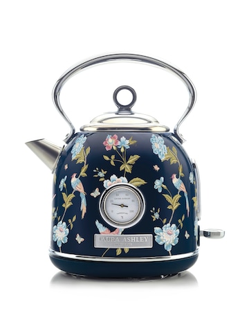 Laura Ashley Elevden Navy 1.7L Dome Kettle and 4 Slice Toaster Bundle