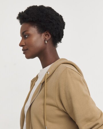 The Longline Zip Up Hoodie