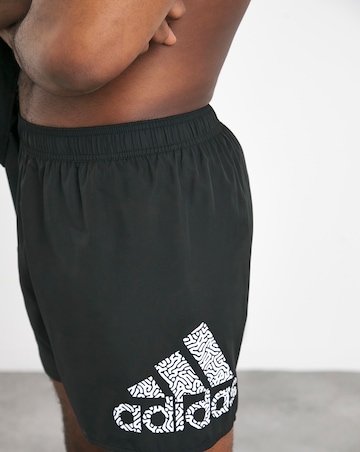 adidas Big Logo Swim Shorts