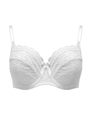 Pour Moi Rebel Full Cup Wired Bra White