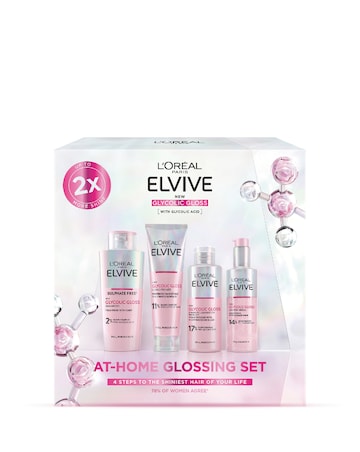 L'Oreal Elvive At Home Glossing Set