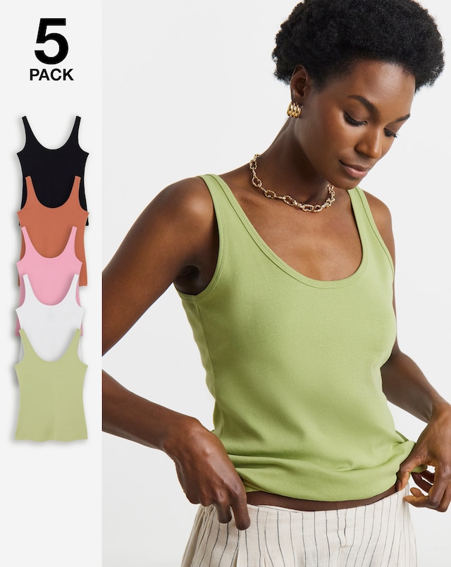 5 Pack Vests