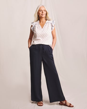 Julipa Frill Sleeve Blouse