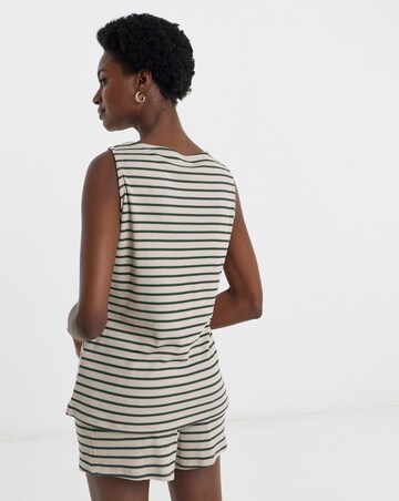 Pretty Secrets Vest And Short Lounge Set