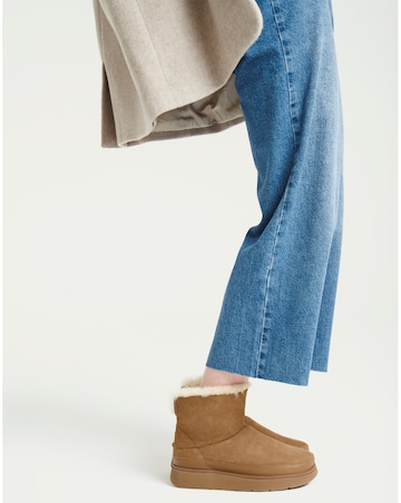 FitFlop Gen FF Mini Suede Shearling Warm Boots Standard Fit