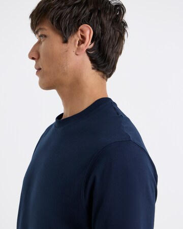 Pure Cotton T-Shirt- Navy