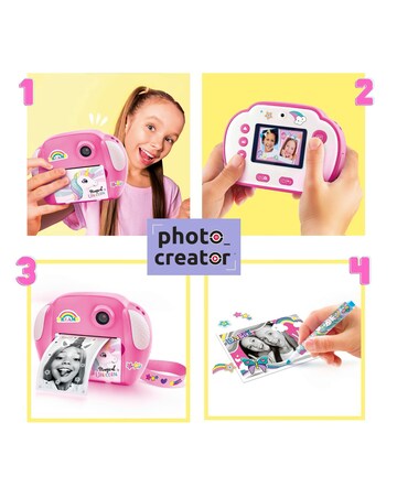 Photo Creator Kids Instant Camera Pink