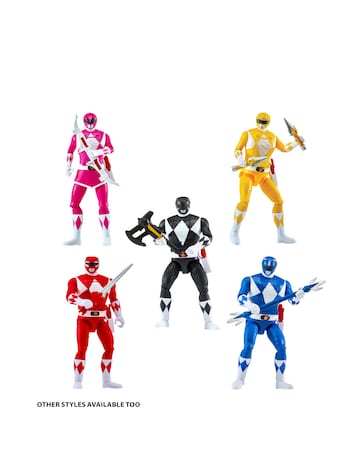 Mighty Morphin Power Rangers Auto Morphin Yellow Ranger Figure