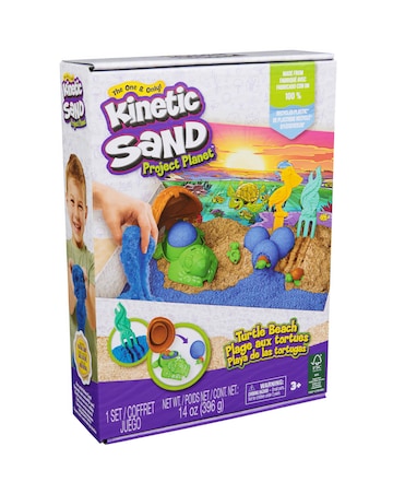 Kinetic Sand Turtle Beach Playset