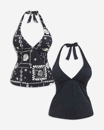 Value 2 Pack Tankini Tops