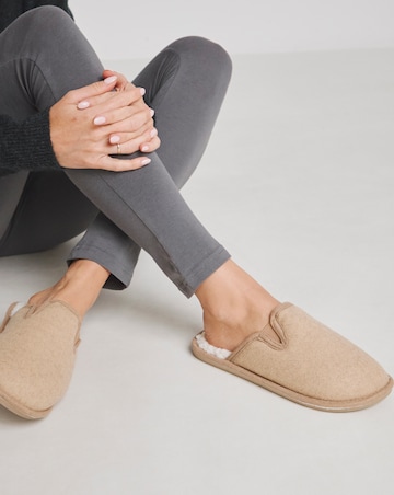 Caitlyn Open Toe Mule Wide E Fit