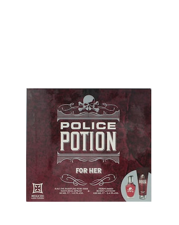Police Potion For Her Piece Gift Set: Eau de Parfum 30ml - Body Lotion 100ml