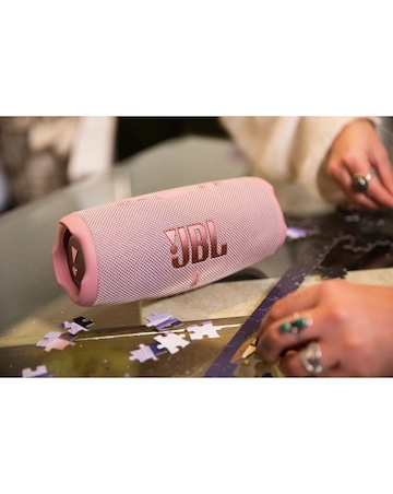 JBL Charge 5 Portable Wireless Speaker - Pink