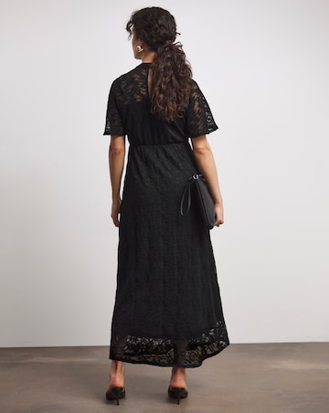Joanna Hope Lace Midi Dress