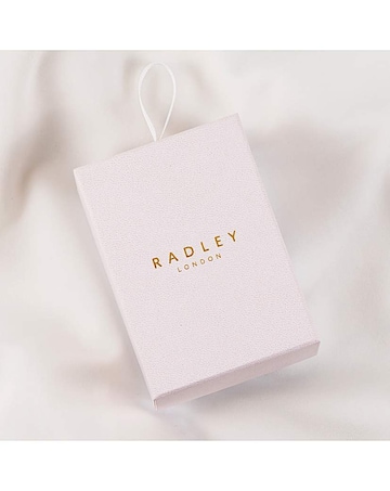 Radley Branded Ladies Dove Grey Leather Strap Watch