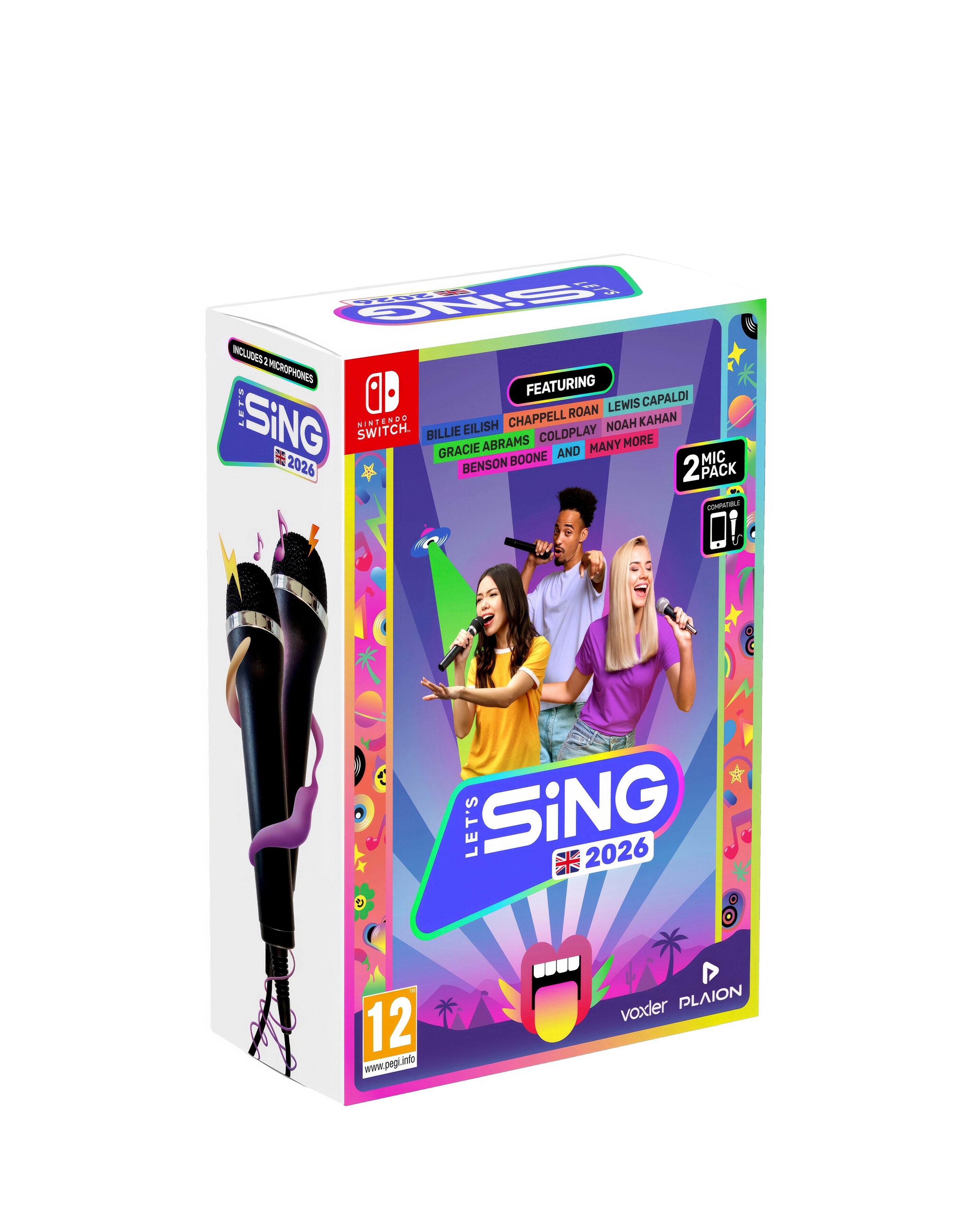 Let's Sing 2026 with 2 USB Microphones (Nintendo Switch) | JD Williams
