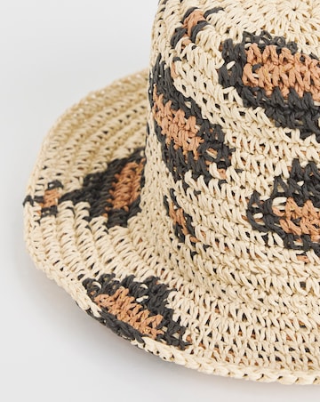 Leopard Print Fedora Hat