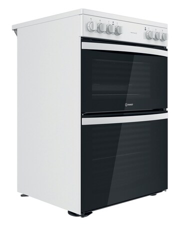 Indesit ID67V9KMW/UK 60cm Electric Double Cooker + Installation
