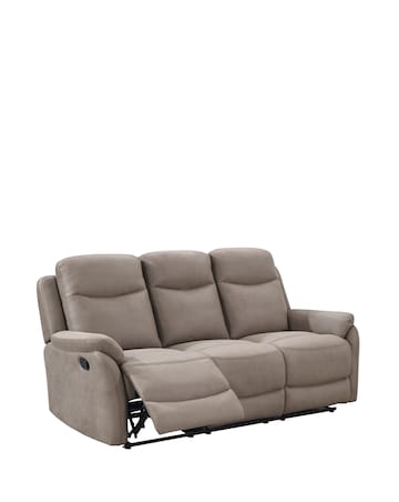 Aspull Manual Recliner 3 Seater Sofa