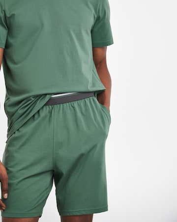 Pack Of Two Cut and Sew Tee and Shorts Set