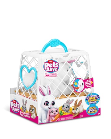 Pets Alive Mama Bunny & Baby Surprise Playset