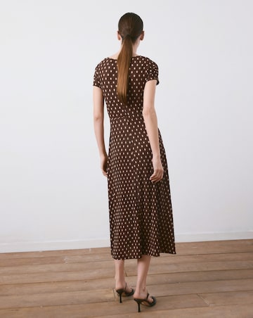 Mango Printed Midi Dress Pomi