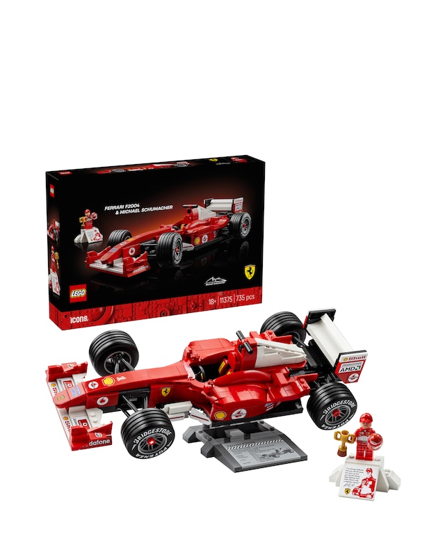 LEGO Icons Ferrari F2004 & Michael Schumacher 11375