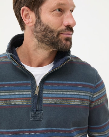 FatFace Airlie Trescowe Stripe Sweat