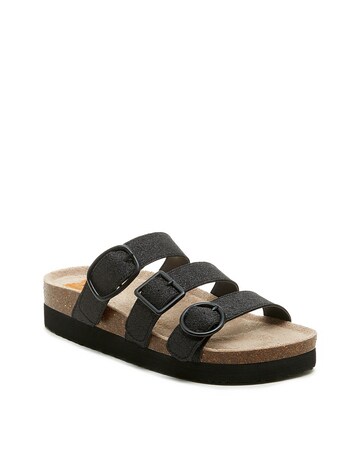 Rocket Dog Astor Glenn Glitter 3 Strap Buckle Sandal