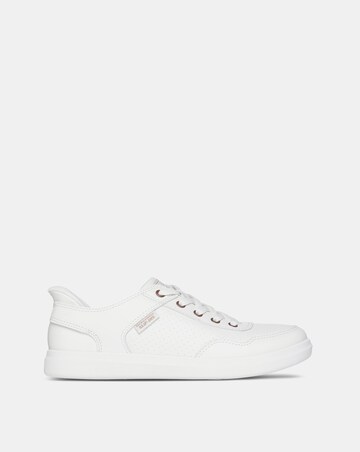 Skechers White Bobs D'Vine Slip In Trainer- Standard Fit (D)