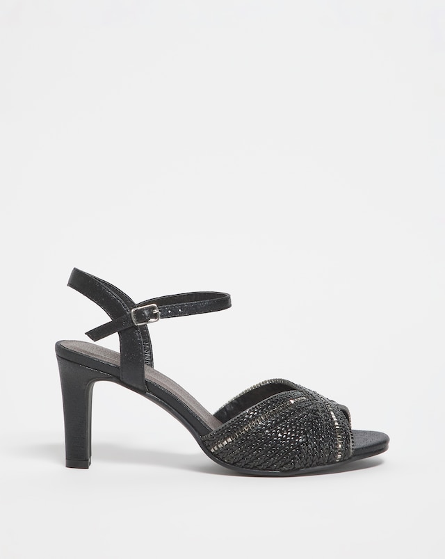 Joanna Hope Peep Toe Occasion Sandal - Wide Fit (E)