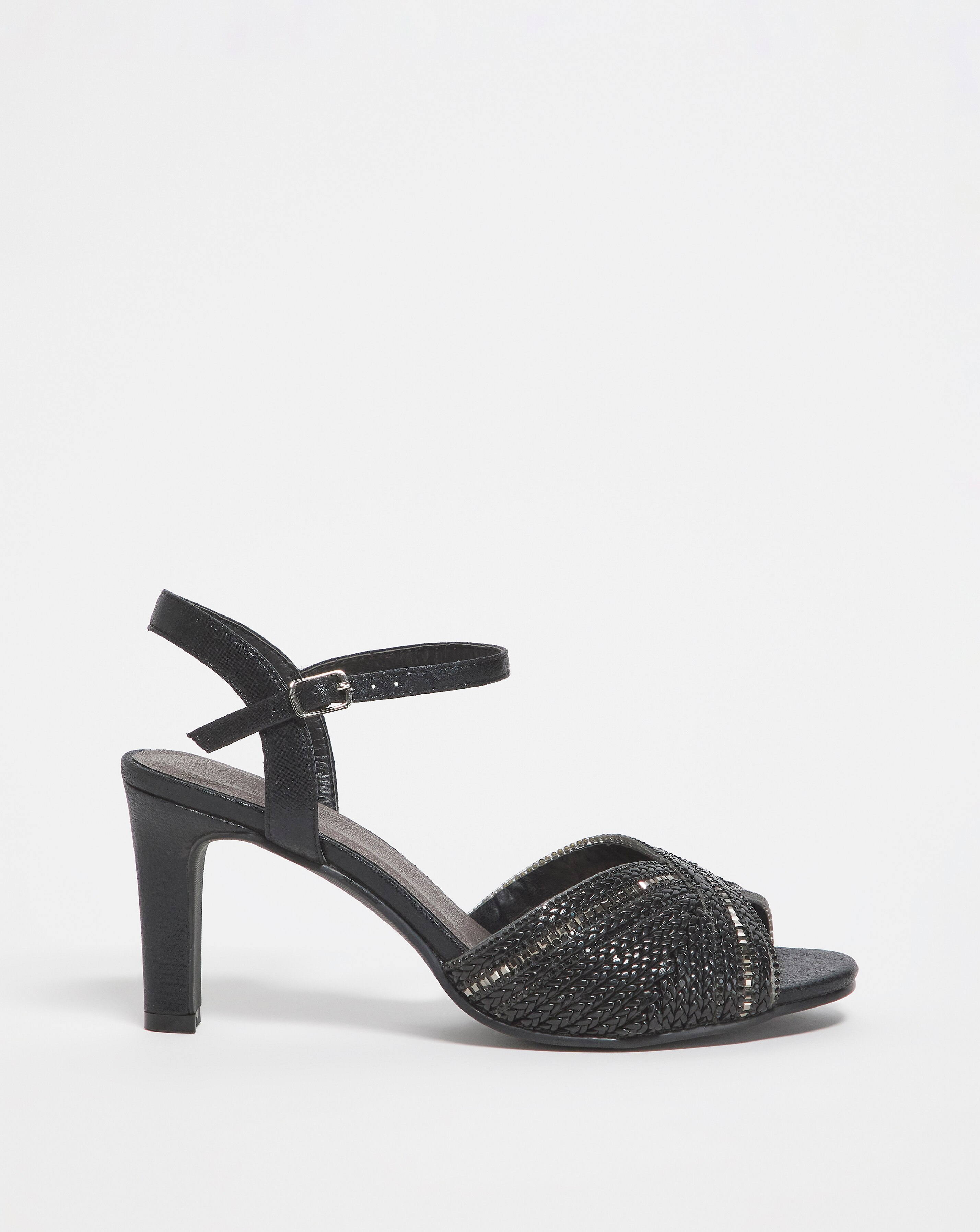 Joanna Hope Peep Toe Occasion Sandal - Extra Wide Fit (EEE)