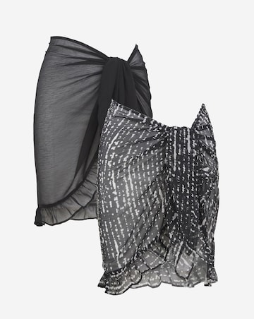 2 Pack Value Beach Sarongs