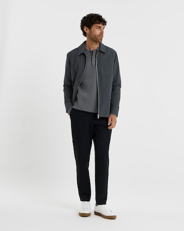 Folio Zip Through Tech Shacket Regular