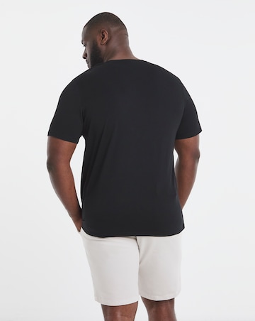 Jack & Jones Corp Logo T-Shirt - Black