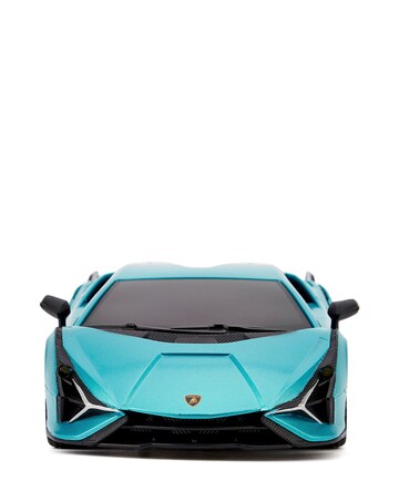 CMJ 1:24 Scale Lamborghini Sian Blue RC Car